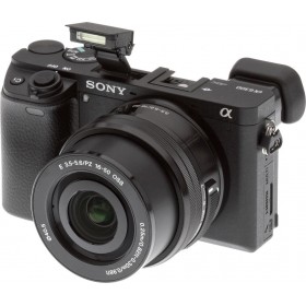 SONY Alpha α6300 E-mount Mirrorless Camera Body only ( Black ) + 16-50mm Power Zoom Lens